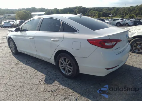 2017 Hyundai Sonata Se z USA, uszkodzony, nr VIN 5NPE24AF5HH438893